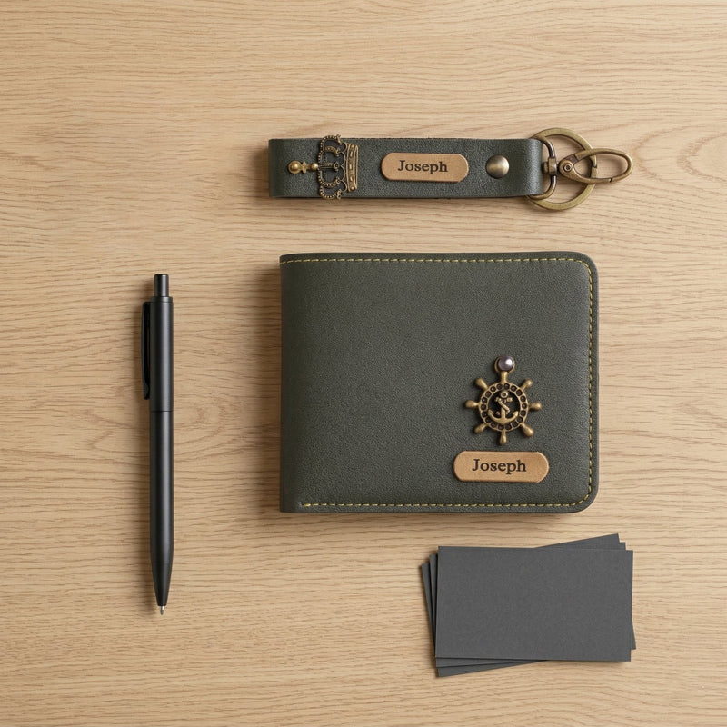 Personalized Wallet Keychain