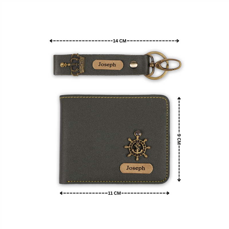 Personalized Wallet Keychain