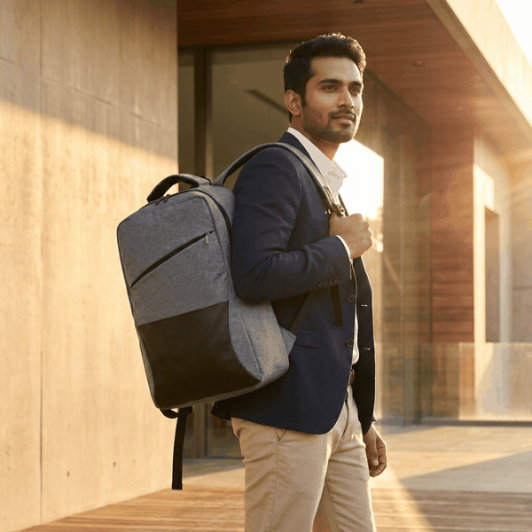 Personalized Backpack Gray