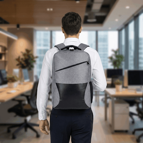 Personalized Backpack Gray