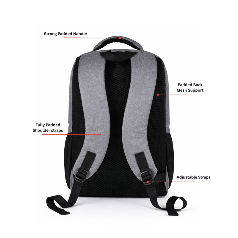 Personalized Backpack Gray