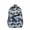 Personalized Checkered Backpack - Black