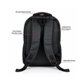 Personalized Leather Bag Black
