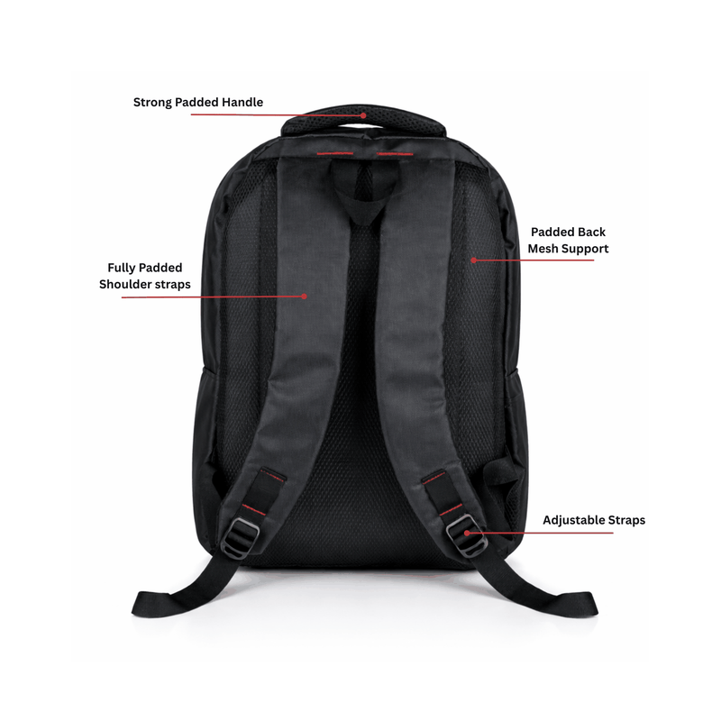 Personalized Leather Bag Black