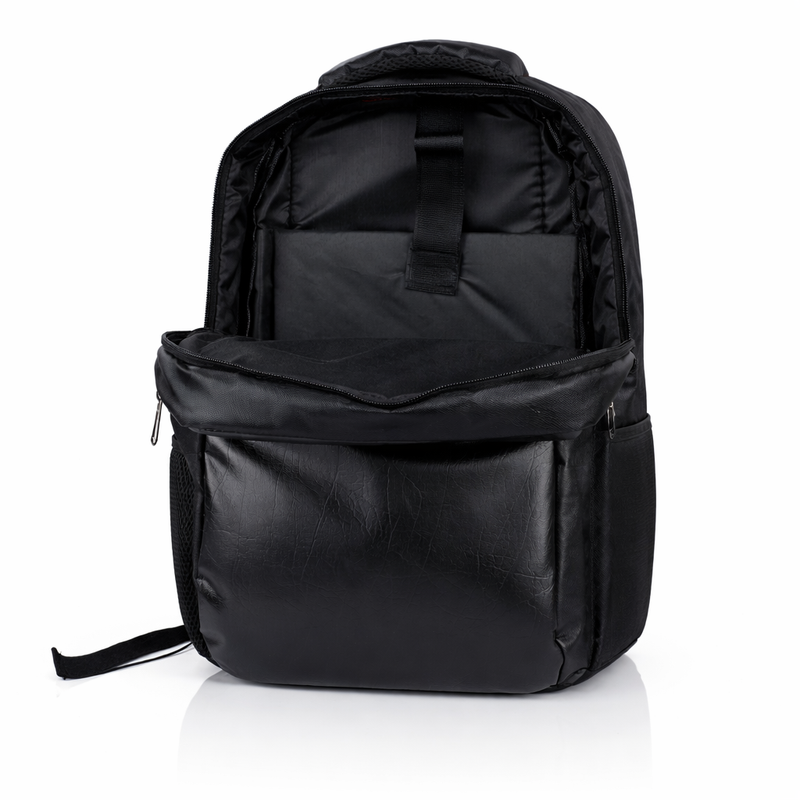 Personalized Leather Bag Black