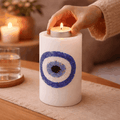 Personalized Evil Eye Candle