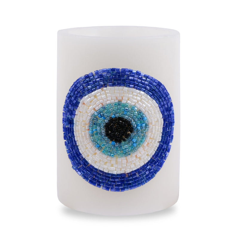 Personalized Evil Eye Candle