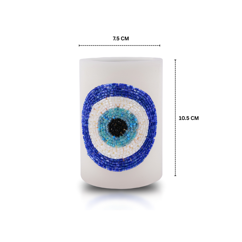Personalized Evil Eye Candle