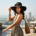Personalized Black Round Hat