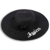 Personalized Black Round Hat