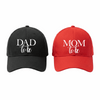 Personalized Personalised Cap Red And Black For Couple