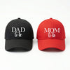 Personalized Personalised Cap Red And Black For Couple