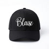 Personalized Personalised Cap Red And Black