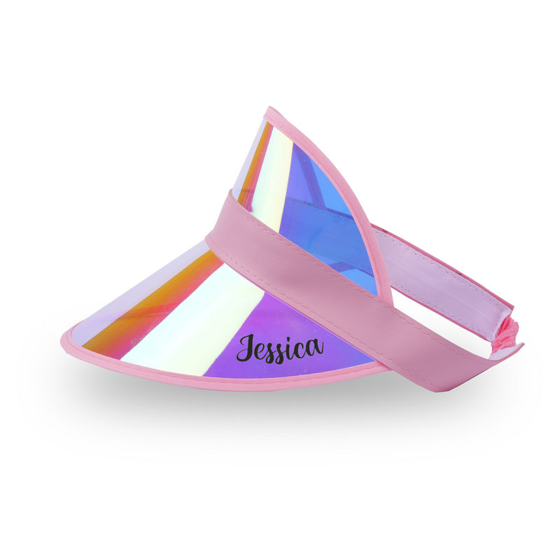 Personalized Visor Hat - Pink