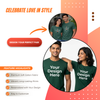 Personalized Couple T-Shirts - Bottle Green