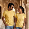 Personalized Couple T-Shirts - Yellow