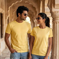 Personalized Couple T-Shirts - Yellow