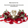 Personalized Couple Decorative Globe - Gold