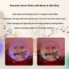 Personalized Couple Musical Snow Globe With Color Changing LED Light 1