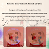 Personalized Couple Musical Snow Globe With Color Changing LED Light 2