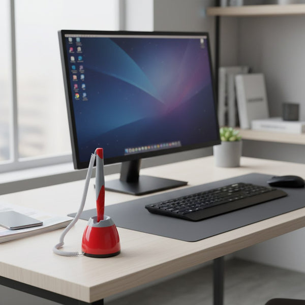 Personalized Desk Accessories - Red