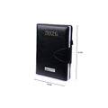 Personalized Black Diary 2026