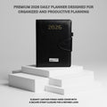 Personalized Black Diary 2026