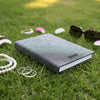 Personalized Black Glitter Diary
