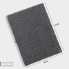 Personalized Black Glitter Diary