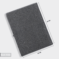 Personalized Black Glitter Diary