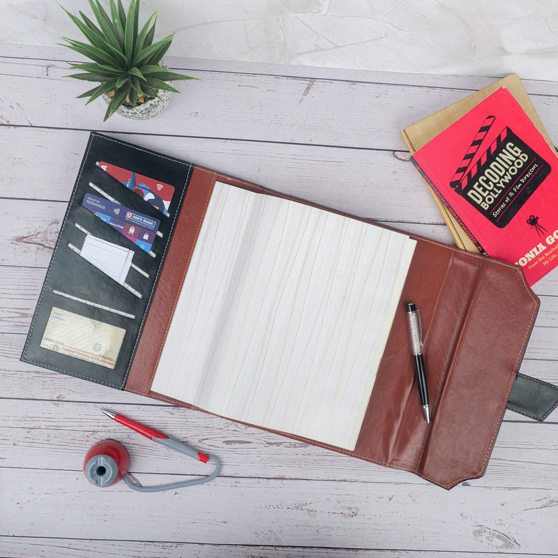 Personalized Black Big Diary
