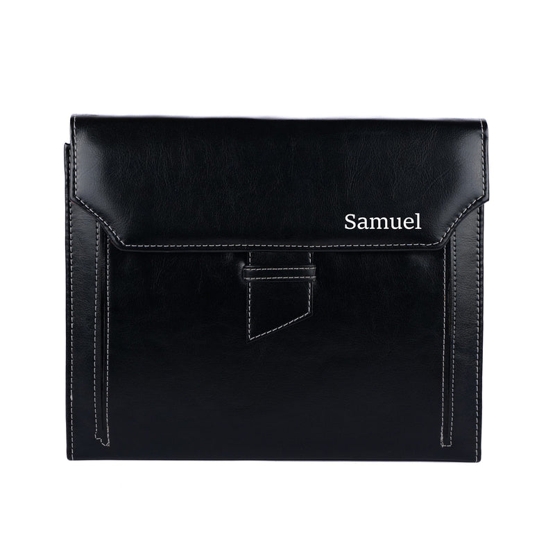 Personalized Black Big Diary