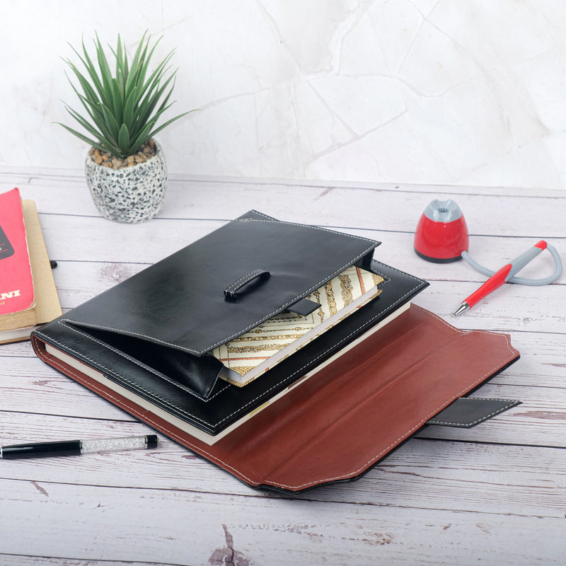 Personalized Black Big Diary