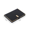 Personalized Black Line Patern Diary