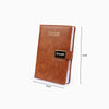 Personalized Brown Diary 2026