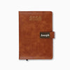 Personalized Brown Diary 2026