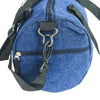 Personalized Denim Duffle Bag