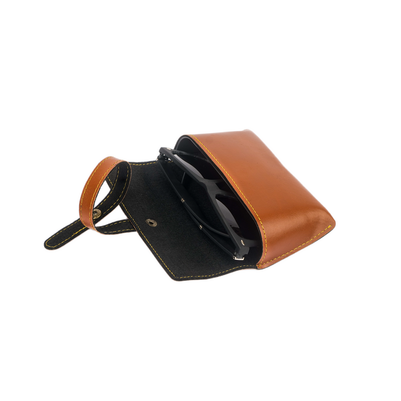 Personalized Eyewear Case - Beige