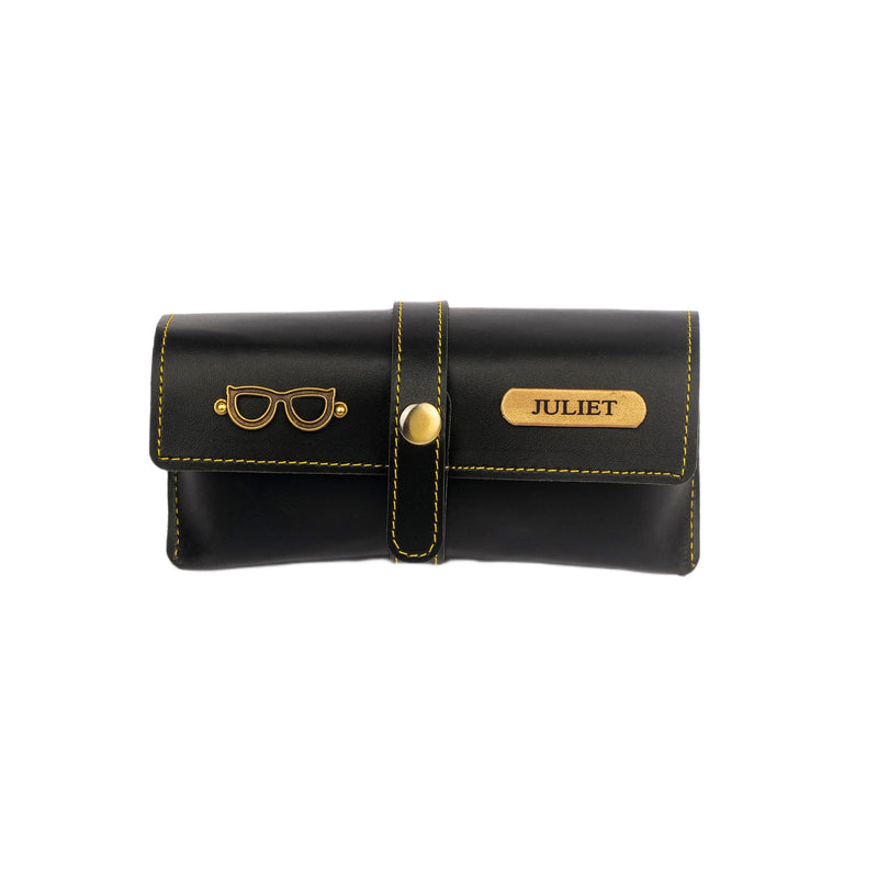 Personalized Eyewear Case - Black
