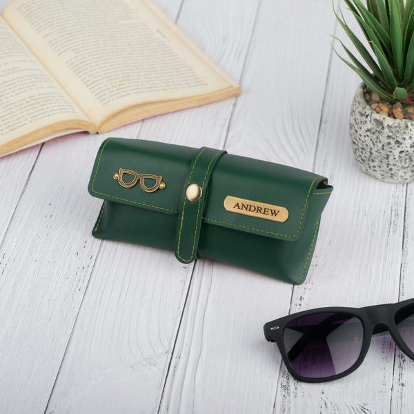 Personalized Eyewear Case - Green