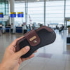 Personalized Eyewear Case Lather - Black