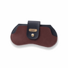 Personalized Eyewear Case Lather - Brown