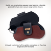 Personalized Eyewear Case Lather - Brown