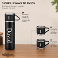 Personalized Vacuum Flask Set