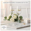 Personalized Champagne Flute Glasses