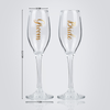Personalized Champagne Flute Glasses