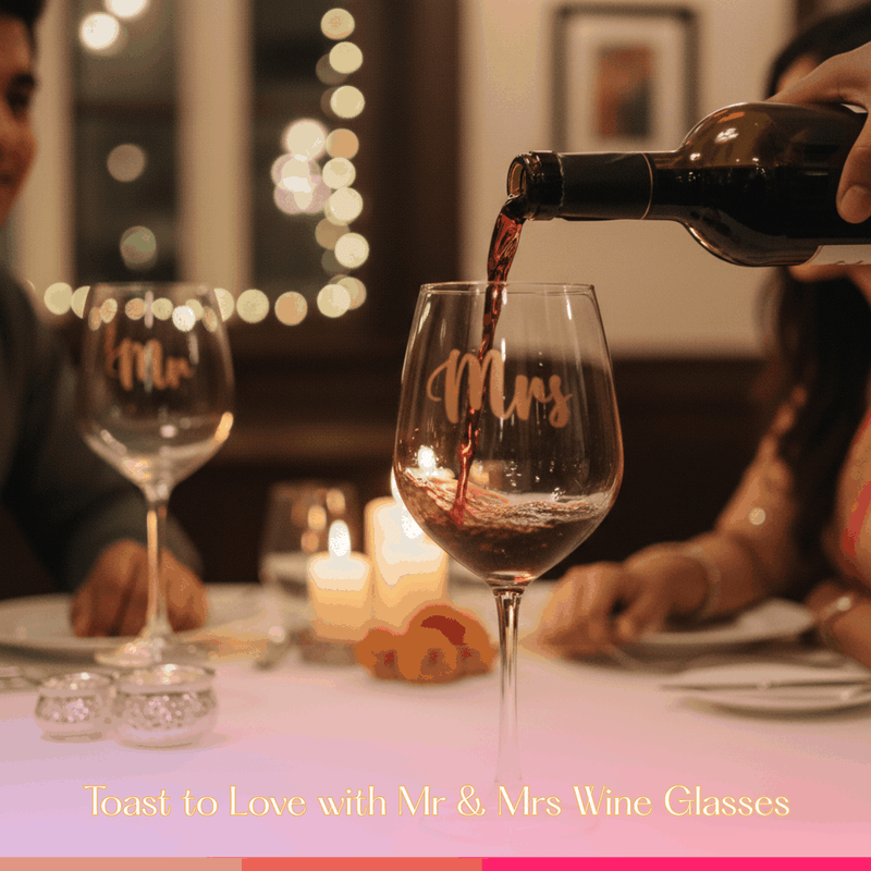 Personalized Couple Wine Glass