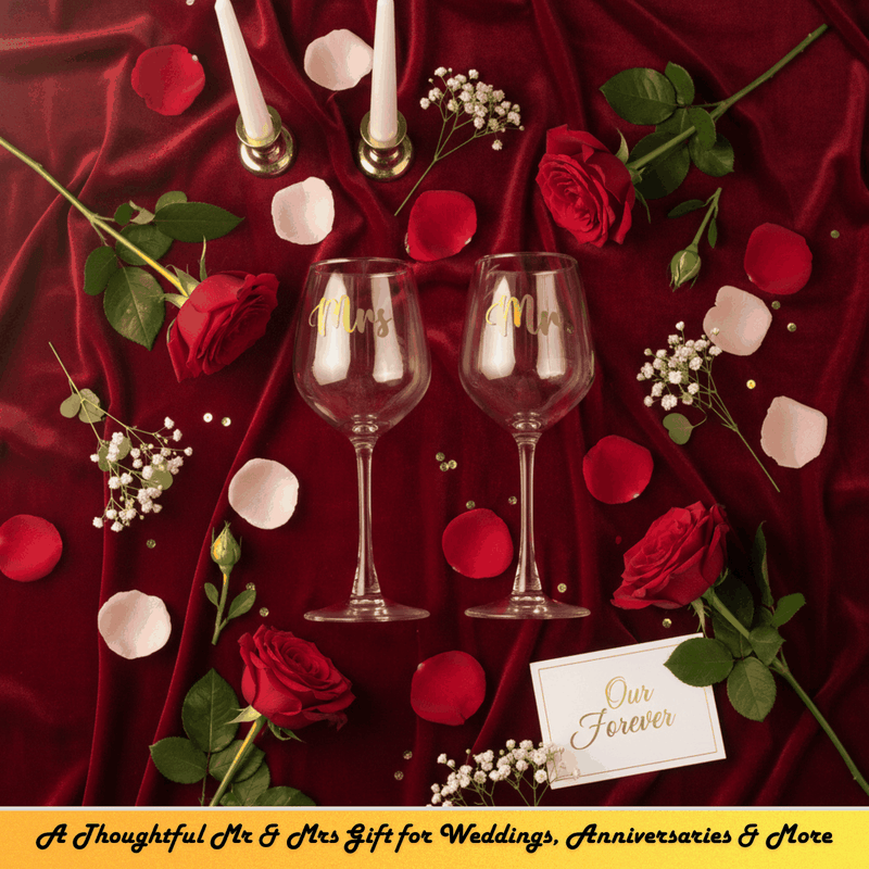 Personalized Couple Wine Glass