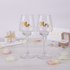 Personalized Couple Wine Glass