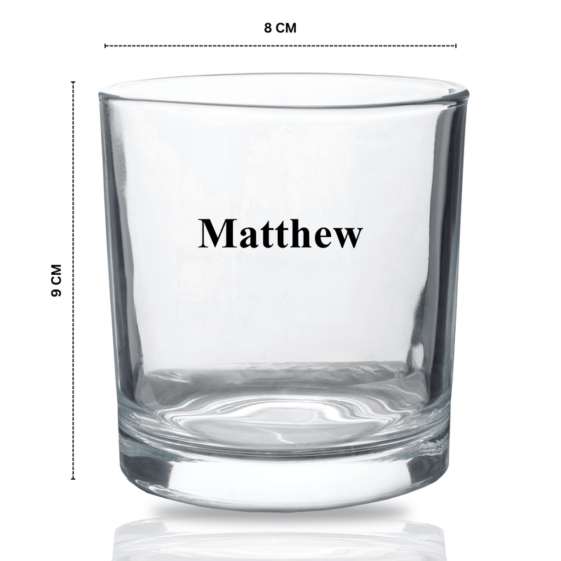Personalized Whisky Glass